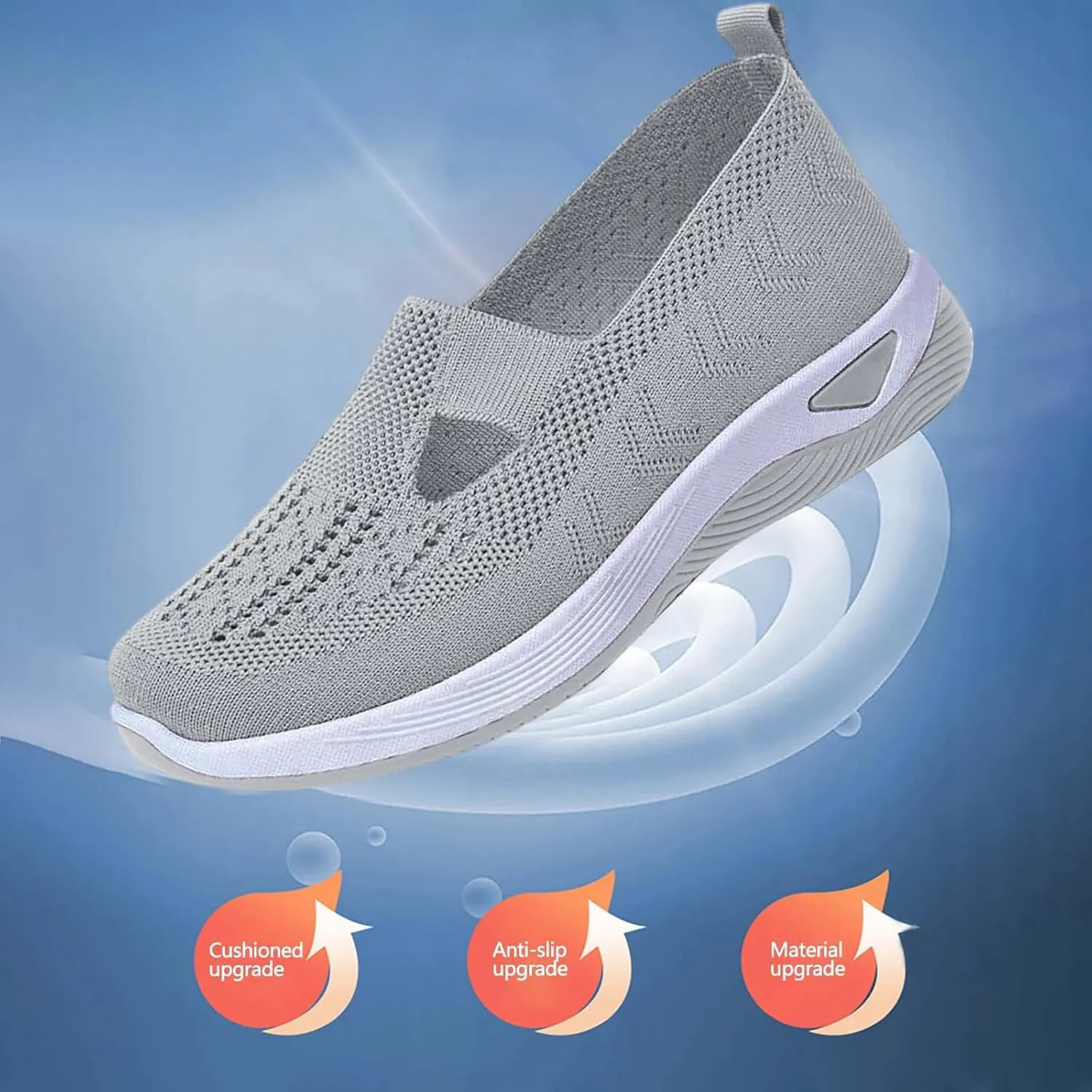 Women's Woven Orthopedic Breathable Soft Shoes Tennis Shoes Men Winter Casual Dress Shoes Women's Fashion Sneakers Brown Tennis Shoe Trainers Shoe