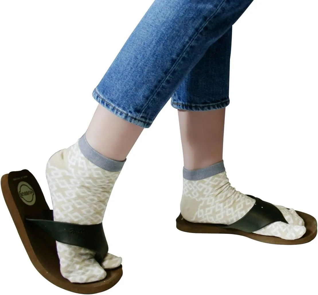 Wrapables Tabi Flip-Flop Socks (Set of 3)