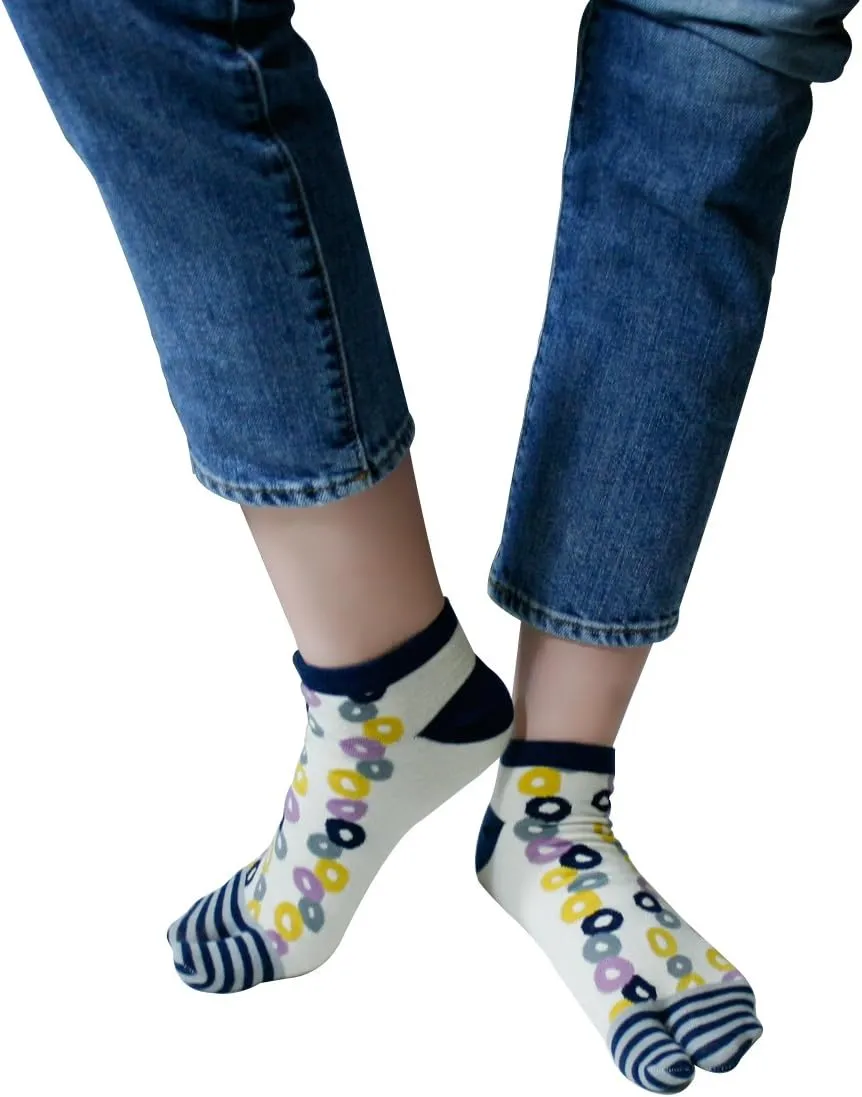 Wrapables Tabi Flip-Flop Socks (Set of 3)