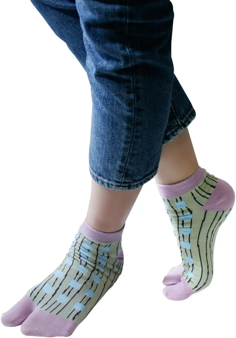 Wrapables Tabi Flip-Flop Socks (Set of 3)